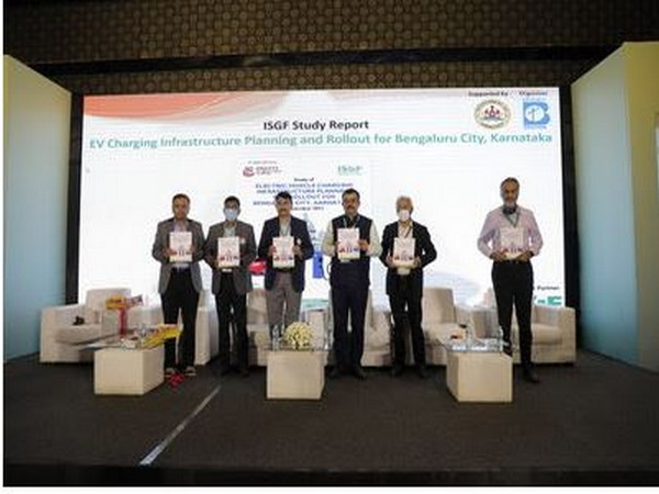 ISGF study report on EV charging infrastructure planning and rollout for Bengaluru released by V Sunill Kumar, Minister for Energy, Govt of Karnataka