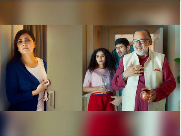 Sanskari Alok Nath meets the No-Filter Raos of Hiccups and Hookups: Watch as Lara Dutta & Prateik Babbar deal with the uninvited guest