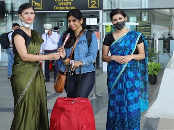 Amid the COVID-19 pandemic; Chandigarh University students and faculty welcomed tourists at Chandigarh International Airport on the eve of World Tourism Day