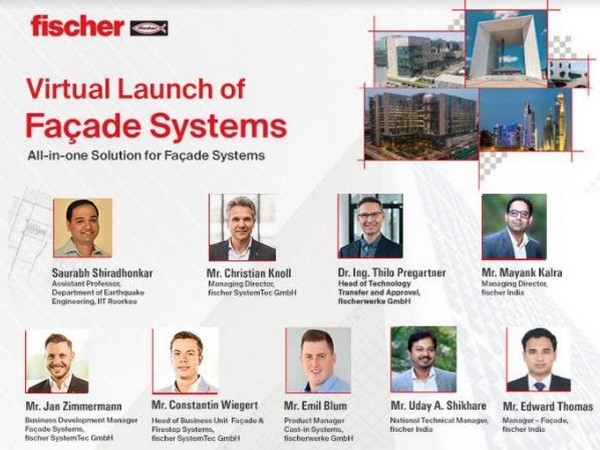 fischer India launches all-in-one solutions for facade systems