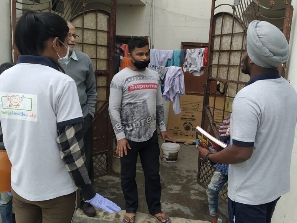 COVID19 awareness campaign in rural areas by Magic Bus
