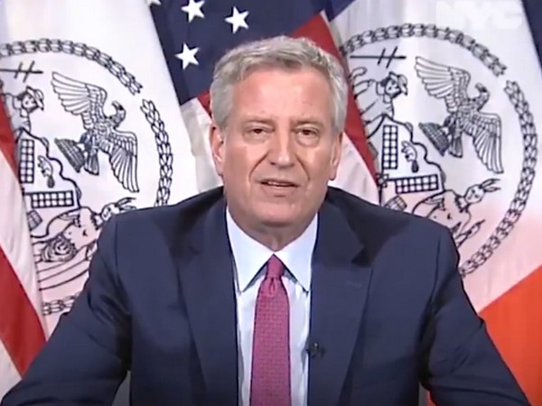 New York City Mayor Bill De Blasio (file photo)