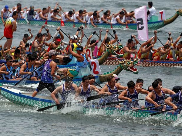 Unified Korea team wins dragon boat race at Asian Games