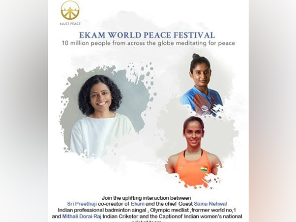 Ekam World Peace Festival holds meditation for ending domestic violence