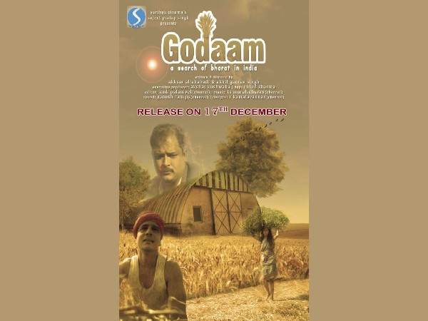 GODAAM movie poster out, depicts the story of struggle and pain of farmer
