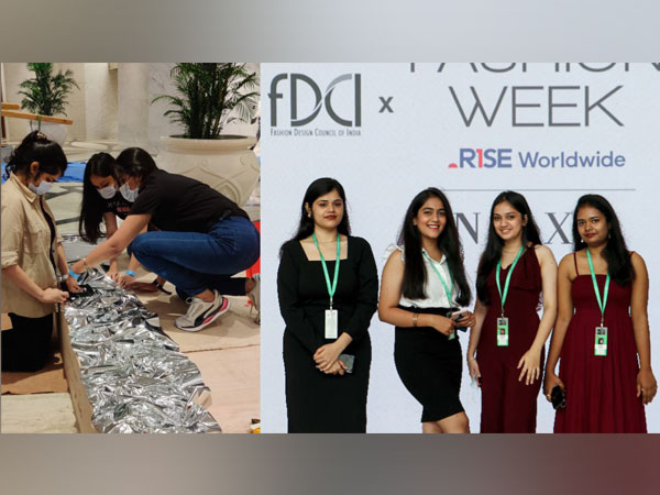 INIFD students designed sets of designer fashion shows at FDCI x Lakme Fashion Week