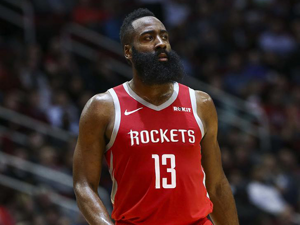 James Harden sets Rockets record with 36 first-half points