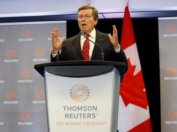 Toronto ready for more autonomy: Tory