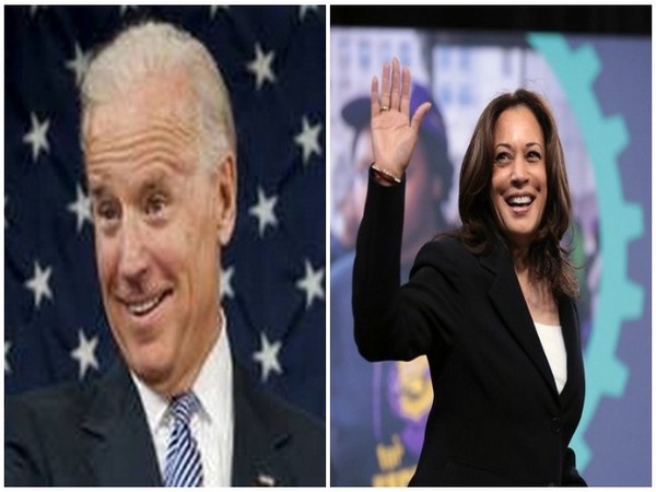 US Democratic presidential nominee Joe Biden and Kamala Harris