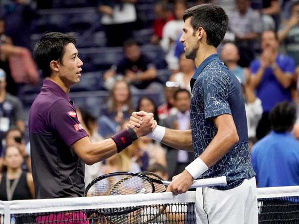 Kei Nishikori routed by Novak Djokovic in semifinal at U.S. Open