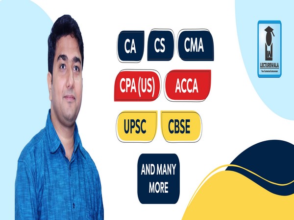 Lecturewala provides quality courses for CA, CS, CMA, and many more to students