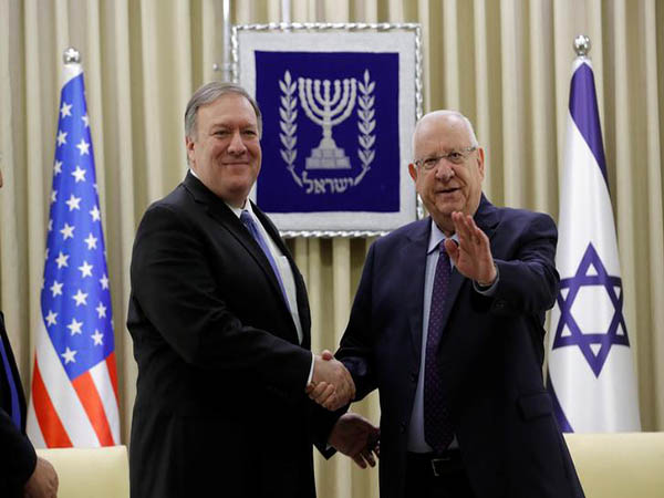 Pompeo boosts Israel's Netanyahu before election