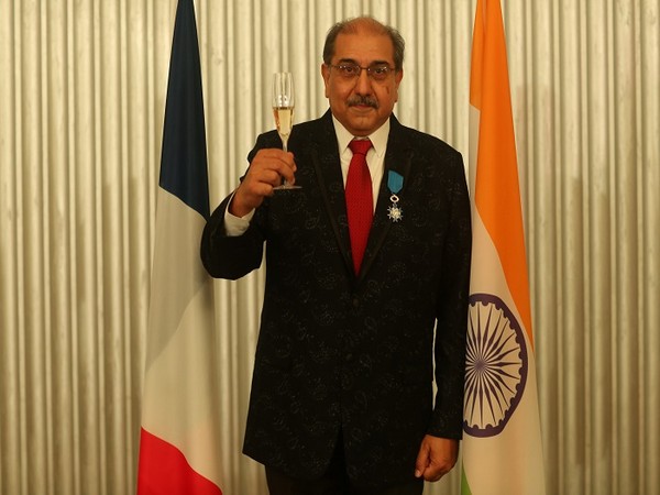 Animation evangelist Biren Ghose awarded French National Order of Merit, knighthood by President of France
