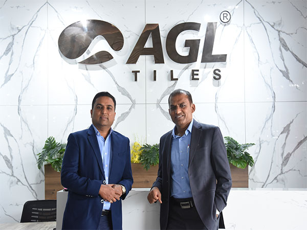 Kamlesh Patel, CMD and Mukesh Patel, MD, Asian Granito India Ltd