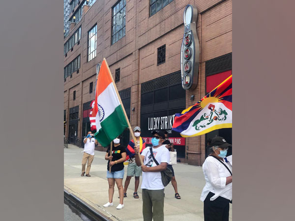 Ladakh stand-off: Tibetan groups in US hold protests in front of Chinese Consulate to show solidarity with India