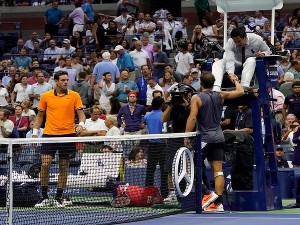 US Open: 'Injured' Nadal's retirement hands del Potro final berth