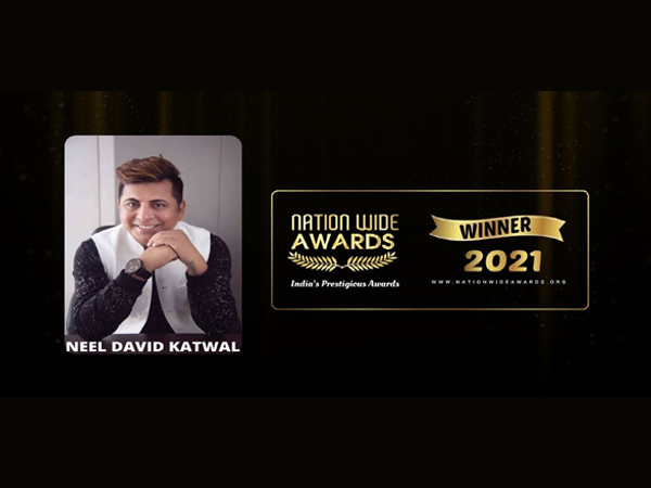 Neel David wins Inspiring Hairstylist Award from Business Mint
