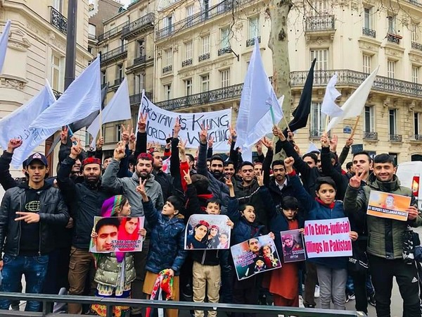 Sindh, Baloch and Pashtuns protest against Pak Army atrocities outside UNHRC