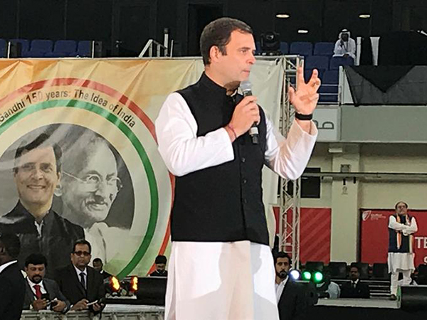 Rahul Gandhi strikes a chord with Indians in UAE
