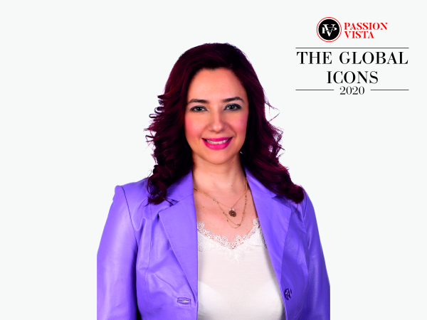 Rania Lampou excelled by being one of "The Global Icon 2020"