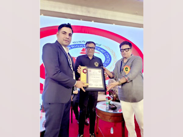 Save earth activist Sandeep Choudhary honoured by National Pride Award