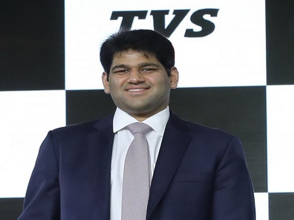 Antony Raju, Transport Minister of Kerala and Sudarshan Venu launch TVS iQube Electric Scooter in Kochi