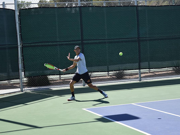 Prep Tennis: Mountain View's small team shows big fight in loss to Loveland