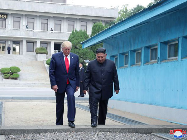 Trump says he looks forward to seeing Kim again soon