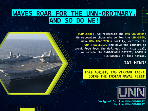 UNN.space announces its media launch with an Independence Day campaign