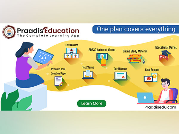 Praadis Education launches the Best Learning App at the most affordable price