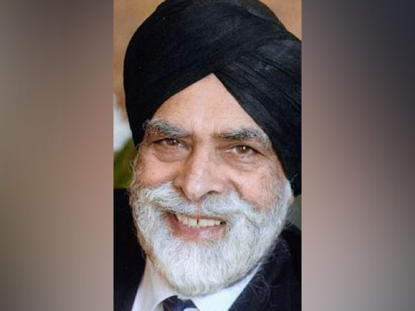 Lord Indarjit Singh, a prominent Sikh peer in the House of Lords