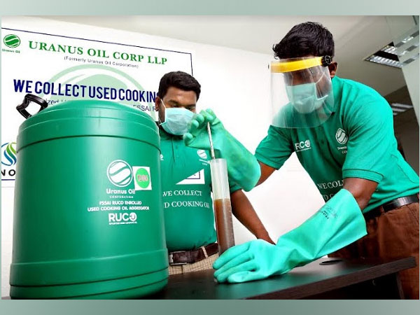 Uranus Collects Over 2.5 Tons of Used Cooking Oil from Hotels in Chennai to Turn It into Biodiesel