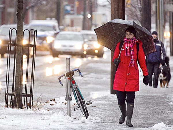 Ottawa in store for a drenching Friday, but at least it's not freezing