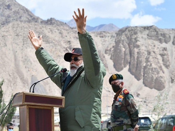 View of women soldiers on battlefield at border is inspiring: PM Modi in Ladakh
