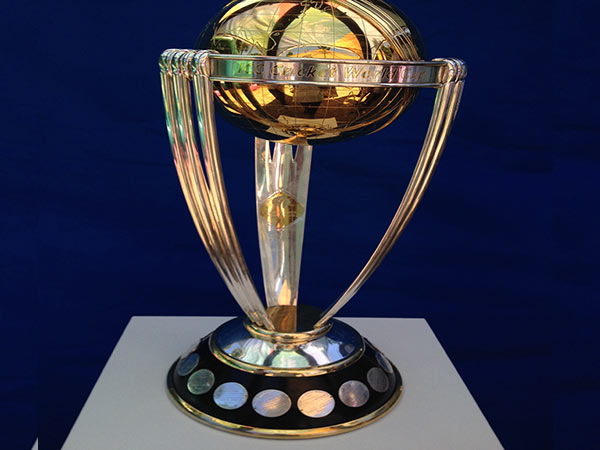 Afghan Fan Creates ICC Cricket World Cup Trophy With Grass