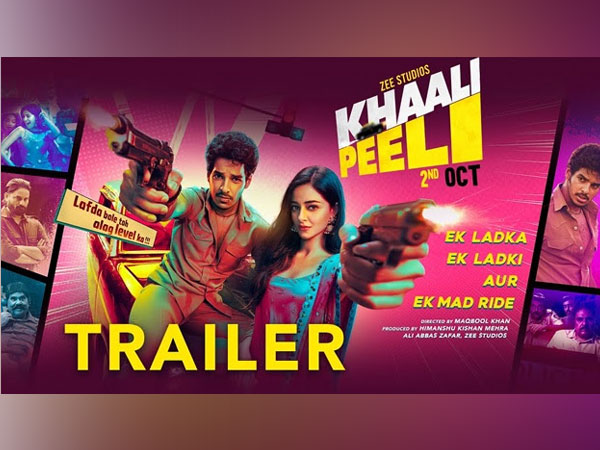 Crazy fun trailer of Khaali Peeli is here, movie releases on Zee Plex on 2nd October