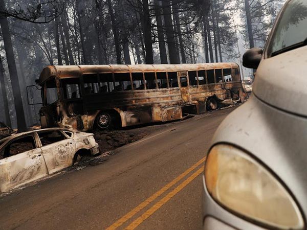 Driver and passengers escape bus fire in Vancouver
