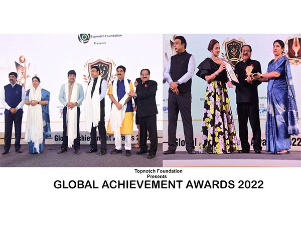 Topnotch Foundation acknowledged and felicitated the winners of Global Achievement Awards 2022