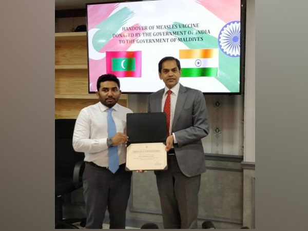 Responding to emergency request, India provides 30,000 doses of measles vaccine to Maldives