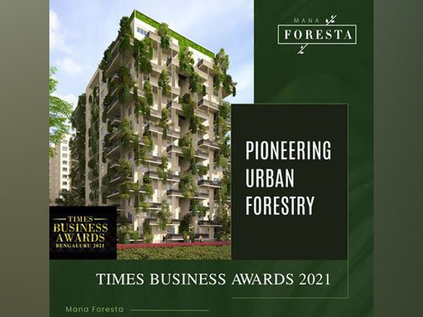 The Times Tested Real Estate Vision: Mana Foresta stamped with applaud from the Times Business Awards