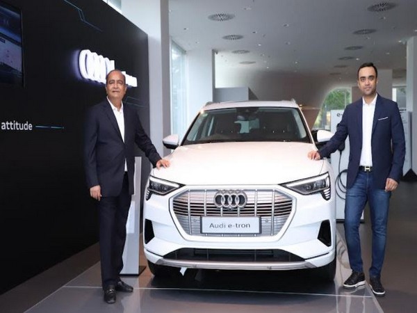 From L to R: Mr. Samir Mistry, Managing Director, Audi Ahmedabad & Jainit Mistry, Director, Audi Ahmedabad