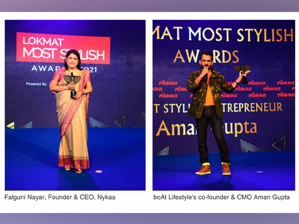 Falguni Nayar, Aman Gupta win big at the Lokmat Most Stylish Awards 2021