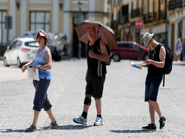 EU hit by 1,381 wildfires so far in 2019 - risk higher in areas with heatwave