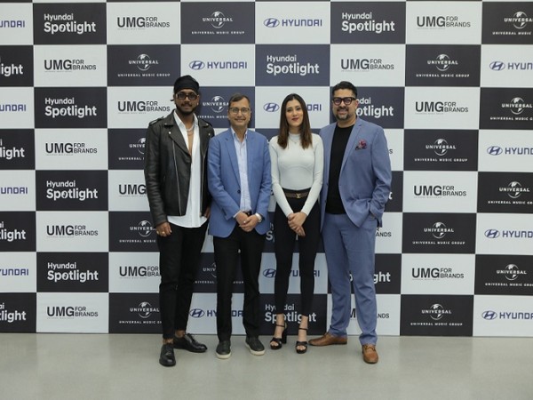 Hyundai Motor India in association with Universal Music Group launches Hyundai Spotlight.