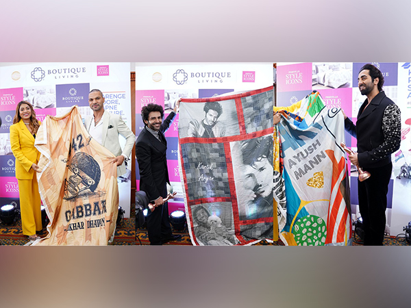 Boutique Living enriches lives of Bollywood celebrities with unique personalised bedding gifts as part of Recent Style Icons Awards 2022