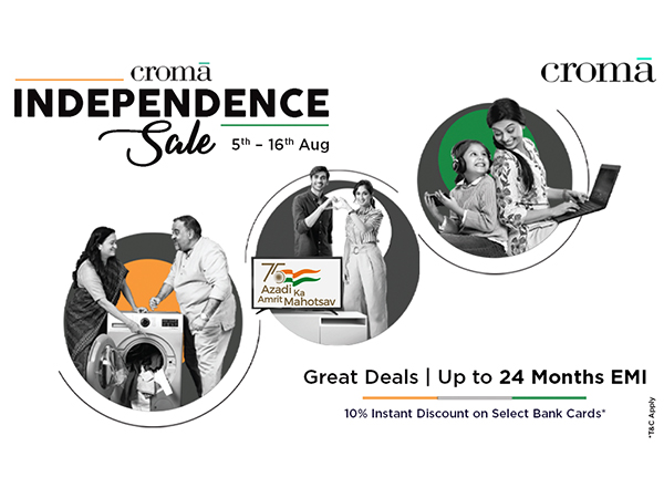 Croma celebrates 75th Independence: Great deals on TVs, laptops, smartphones and accessories