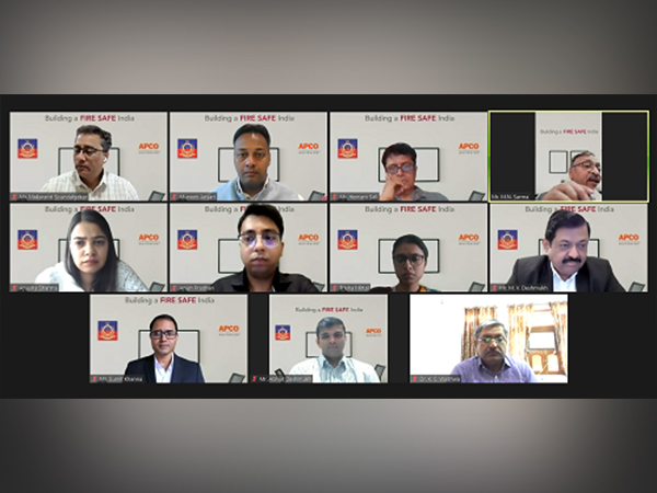 Sectoral experts virtually speaking at the roundtable, 'Building a fire safe India' held recently