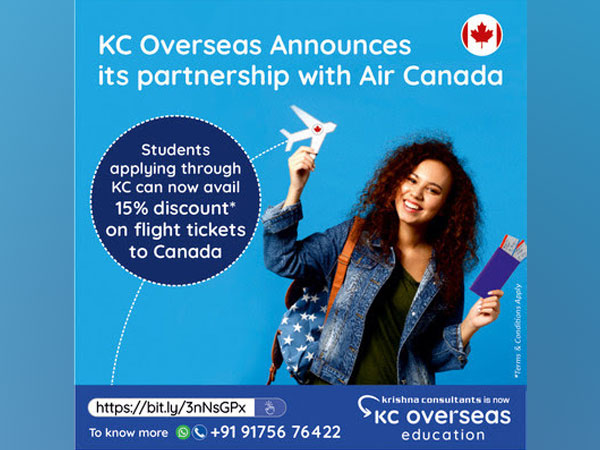 KC Overseas Education collaborates with Air Canada to offer discounted airfares to international students