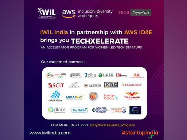 IWIL India in partnership with Tech SuperGirl and AWS ID & E brings India's biggest startup acceleration program - 'TechXelerate'