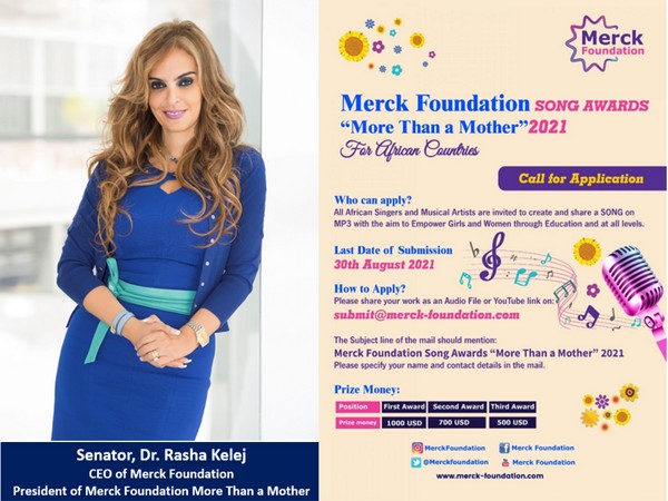 Merck Foundation, Africa First Ladies advocate for supporting girl education Through More Than a Mother Song Awards 2021